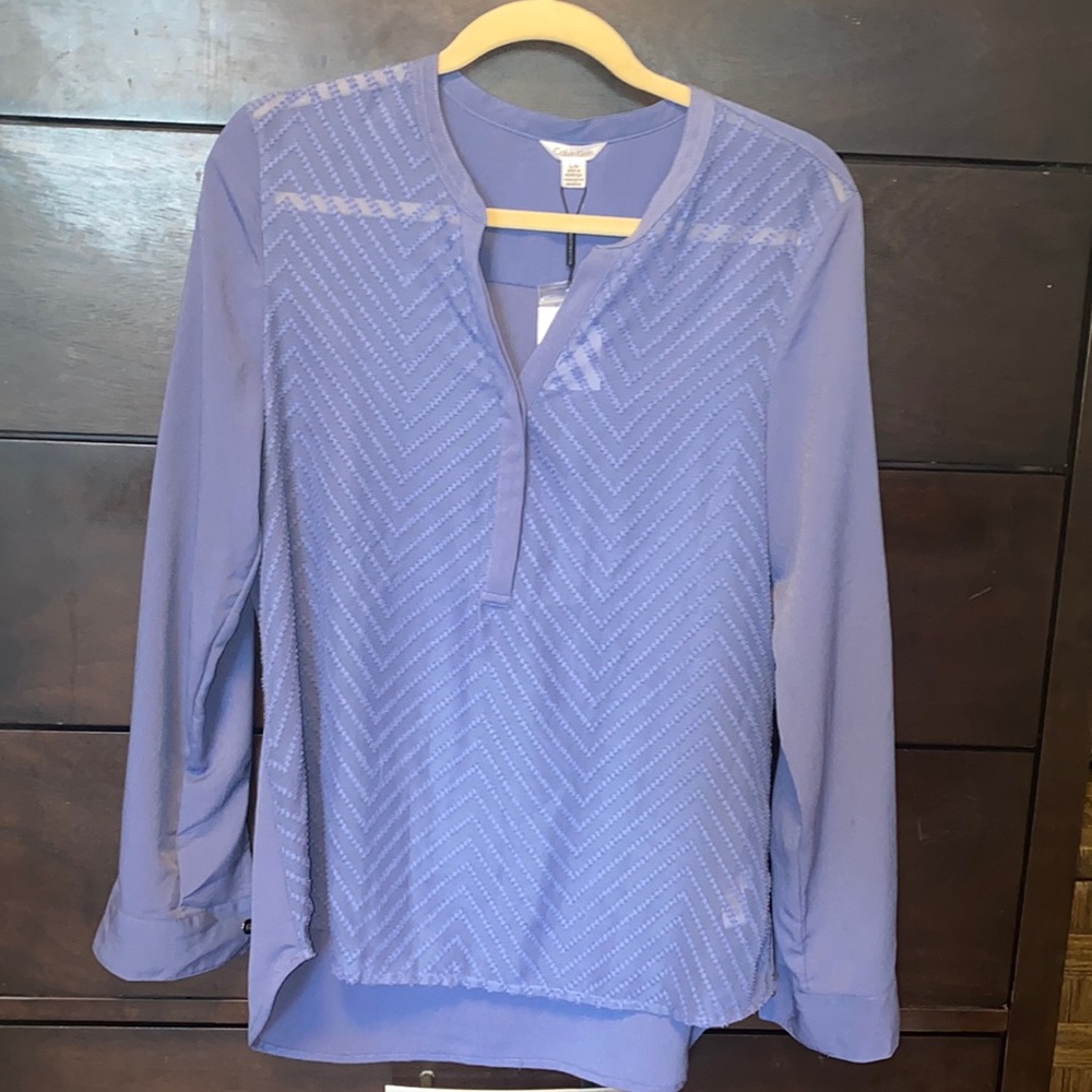 Women’s Calvin Klein Blouse, Size L,New with Tags!
